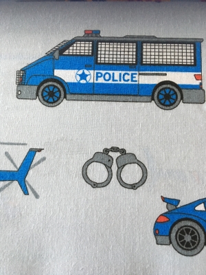 OVIS ágynemű rendőrautós